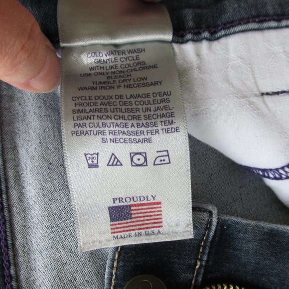 NYDJ Dark Blue Alina Leggings Skinny Jeans Size 8 - Picture 5 of 9